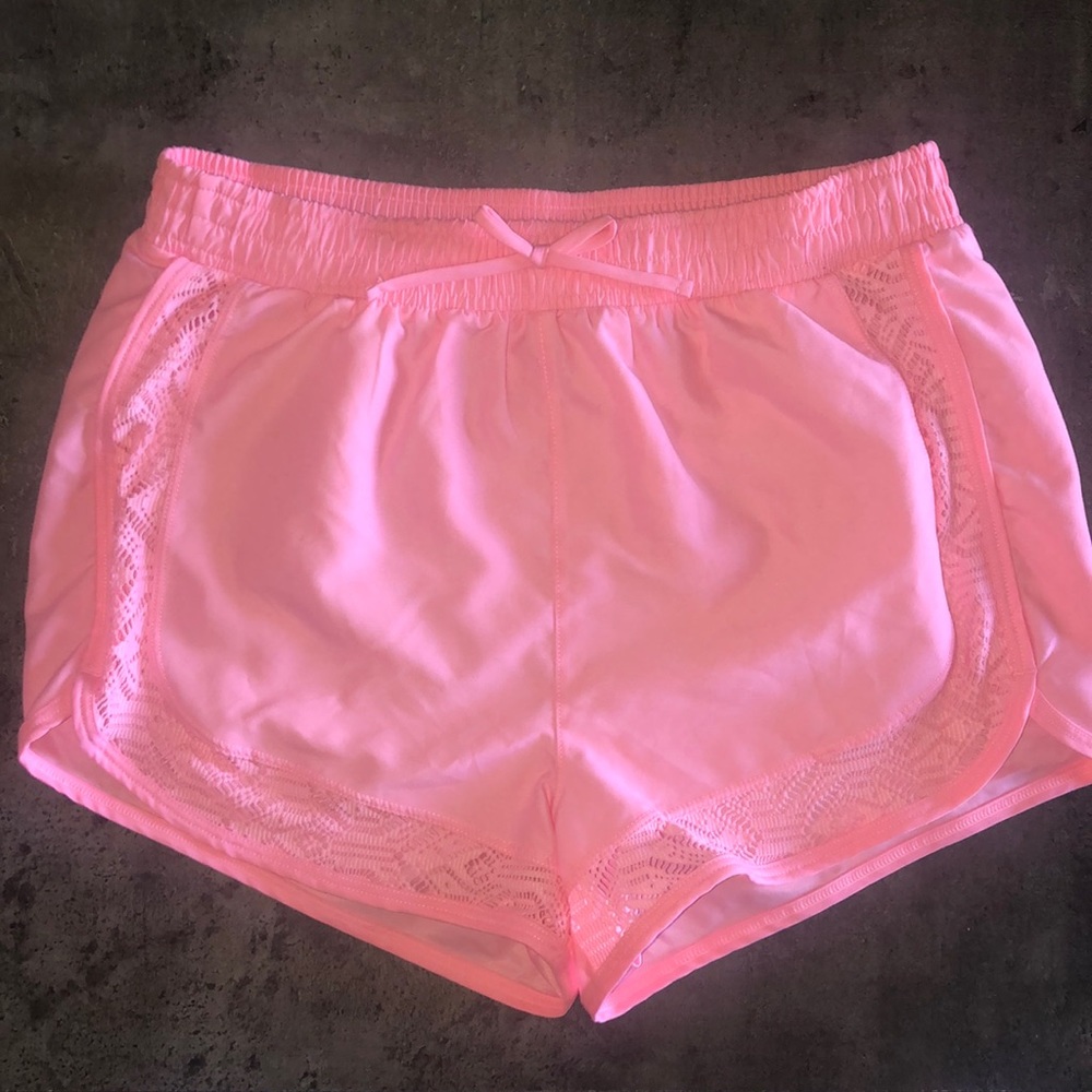 Cat & Jack Running shorts with lace trim